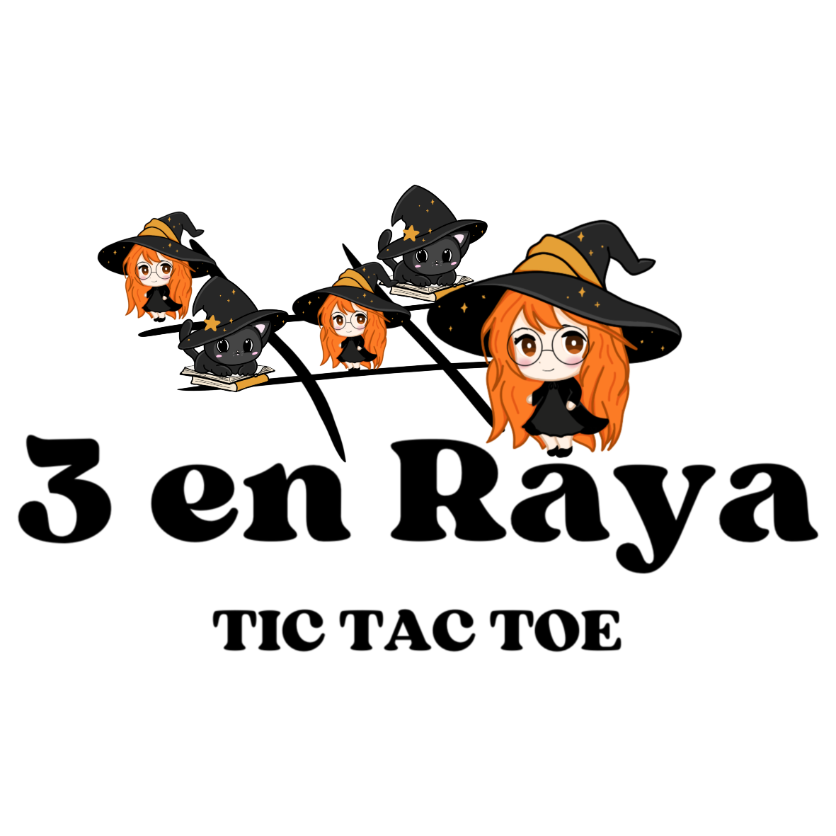 3 en Raya - Juego de Mesa Kawaii
