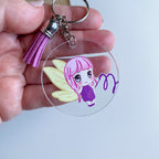 Keychain - Luna Gymnast - Kawaii Style Fairy