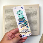Autumn Illustration Bookmark - Kai - Kawaii Style Dragon