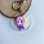 Keychain - Luna Skating - Kawaii Style Fairy