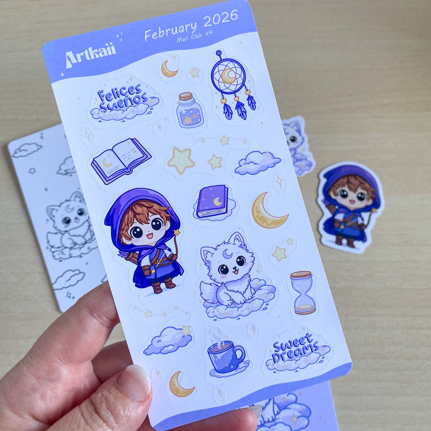 Kawaii Mail Club - Febrero 2026