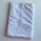 Funda acolchada con Botón para libros, Kindle o iPad – Ilustración kawaii Mágico Otoño