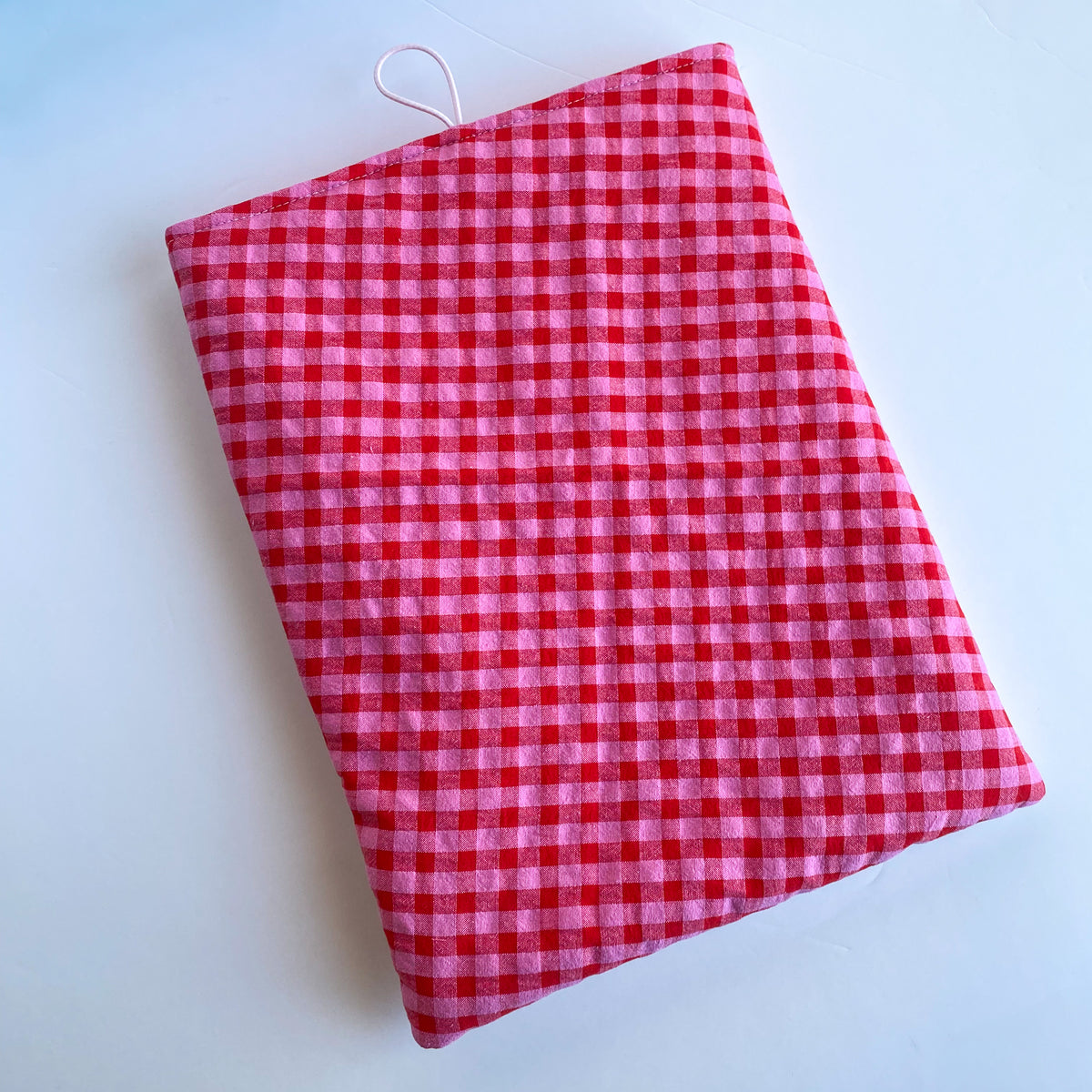 Funda acolchada con Botón para libros, Kindle o iPad – Ilustración kawaii Sabor a Fresa