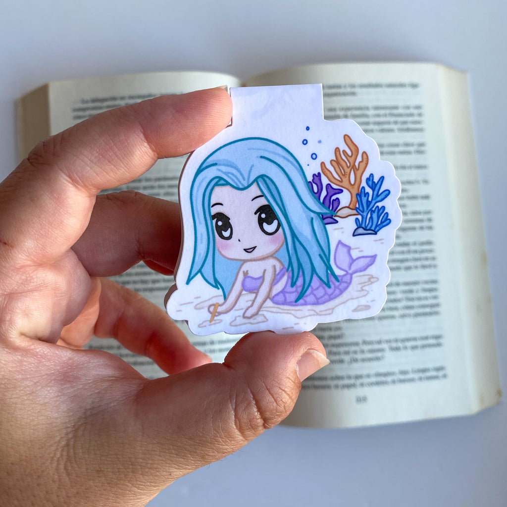 Marcapáginas Magnético de la Sirena Izzy, Bajo el Mar