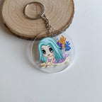 Llavero - Izzy Col. Bajo el Mar - Sirena Estilo Kawaii