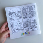 Mundo Mágico Kawaii – Libro de Colorear