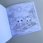 Mundo Mágico Kawaii – Libro de Colorear