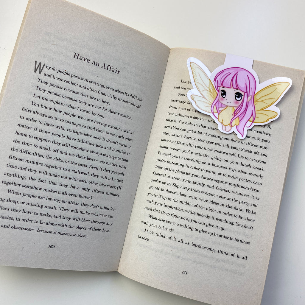 Magnetic Bookmark - Luna - Kawaii Fairy