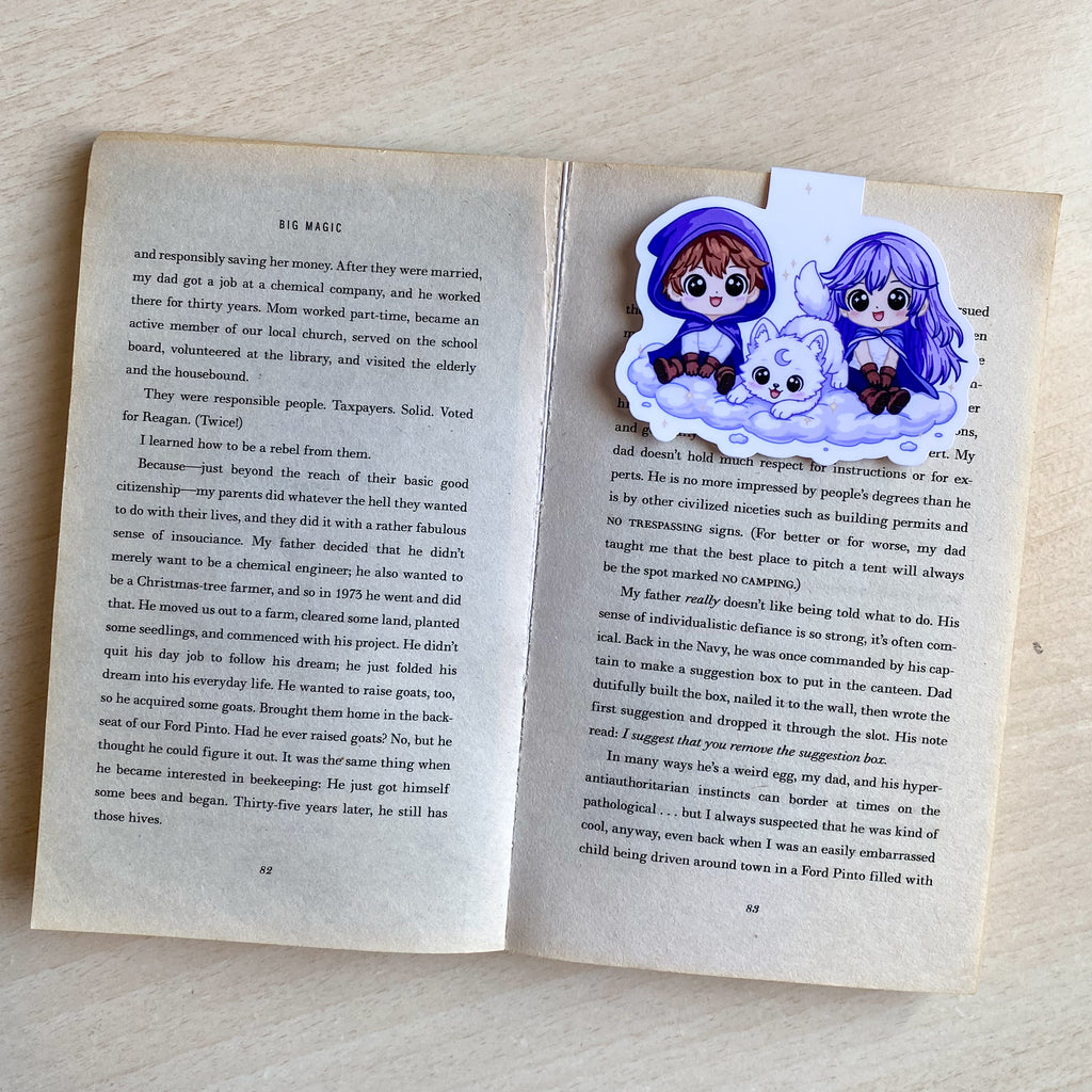 Marcapáginas Magnético Guardianes de los sueños ✨