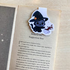 Marcapáginas Magnético de la Bruja Elly y el Gato Nyx, Cozy Cafe