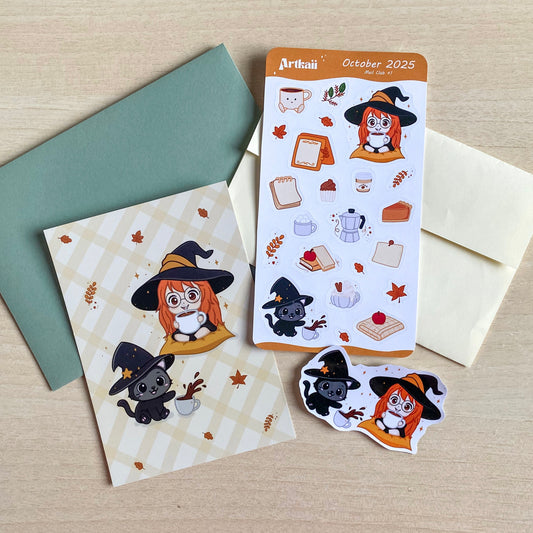 Kawaii Mail Club - October 2025