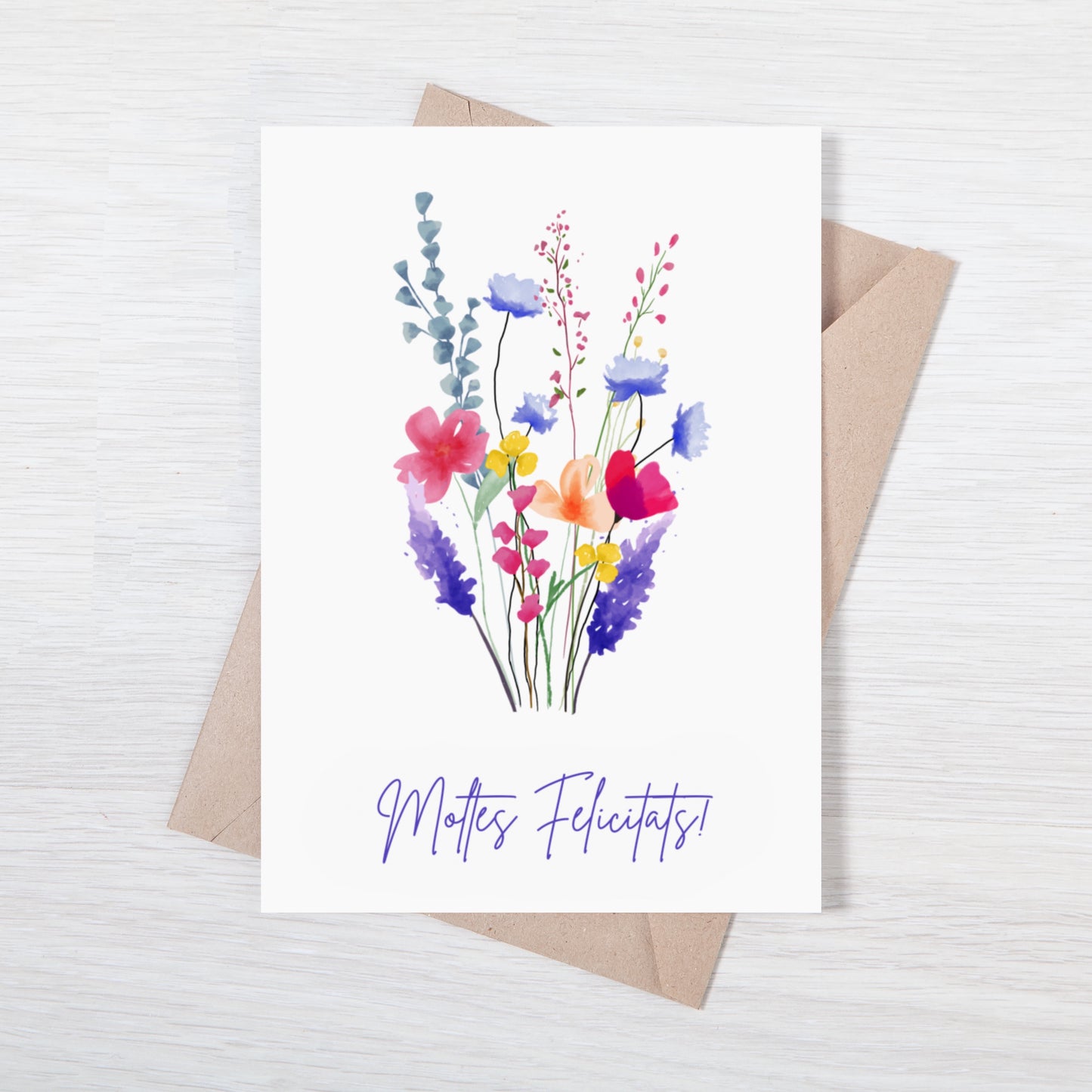 Tarjeta Ramo Floral